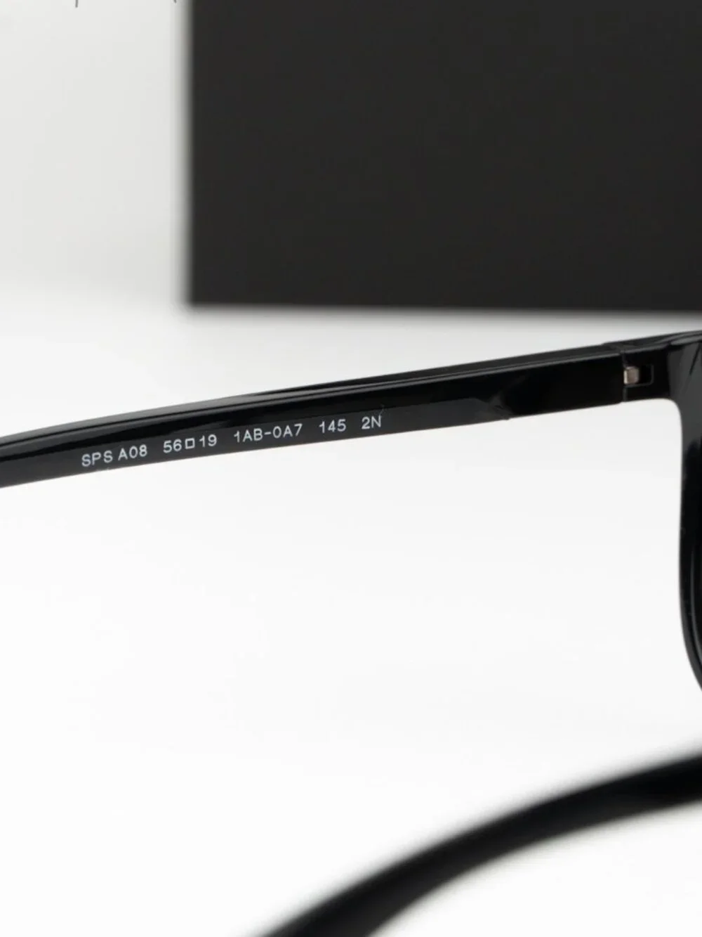 Prada Linea Rossa Men Sunglasses Black Grey Gradient Square PSA08S 1AB0A7 NEW